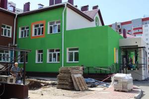 В Брянске завершается строительство детсада на улице Строкина