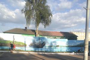 Брянцев восхитило граффити у бежицкой «Линии»