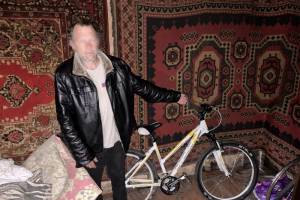 В Брянске задержали серийного велосипедного вора