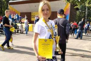 Сотрудница брянского УФСИН победила в «Кроссе нации»