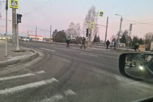 В Брянске на «Западной» сломался светофор
