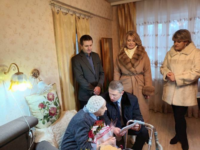 Брянской участнице Сталинградской битвы Татьяне Хруцкой исполнилось 105 лет