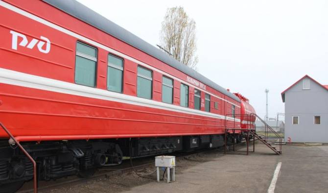 В Брянской области подготовили к работе два пожарных поезда