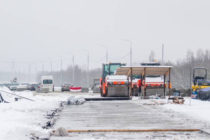 Строительство дороги от «Metro» до вокзала «Брянск-I» продолжится зимой