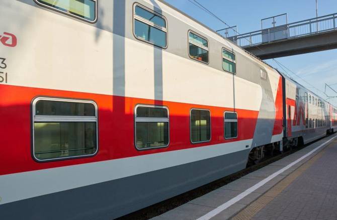 Двухэтажные поезда «Москва - Брянске» перевезли 1 миллион пассажиров