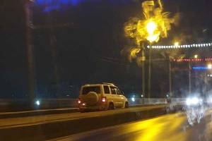В Брянске водителя УАЗ оштрафовали за проезд по встречке