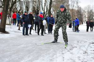 В Брянске определили лучших лыжников среди спасателей