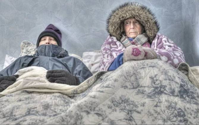 В Брянске замерзли жители микрорайона по переулку Пилотов
