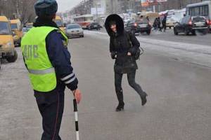 В Брянске за сутки поймали 28 пешеходов-нарушителей