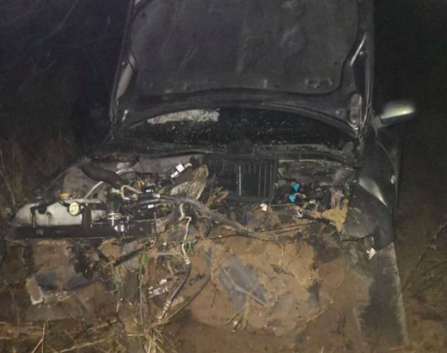 Под Унечей перевернулась Mazda: ранены 2 пассажира