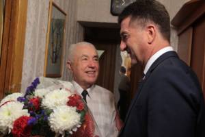 Почетный гражданин Брянска Василий Чебан отмечает 85-летний юбилей