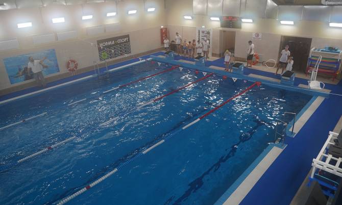 В Дятьково открыли спорткомплекс «Олимп» с двумя бассейнами