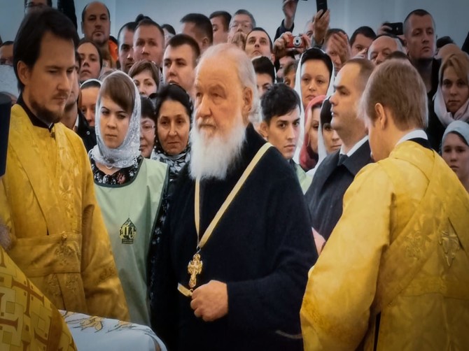 В Брянск приехал Святейший Патриарх Кирилл