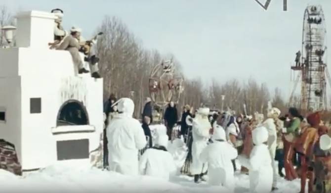 Опубликована кинохроника празднования Масленицы в Брянске в 1978 году
