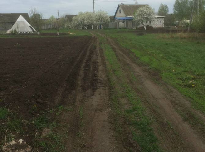 Жители Трубчевска пожаловались на перепахивающих дорогу огородников