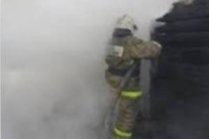 В Жуковке сгорела крыша жилого дома