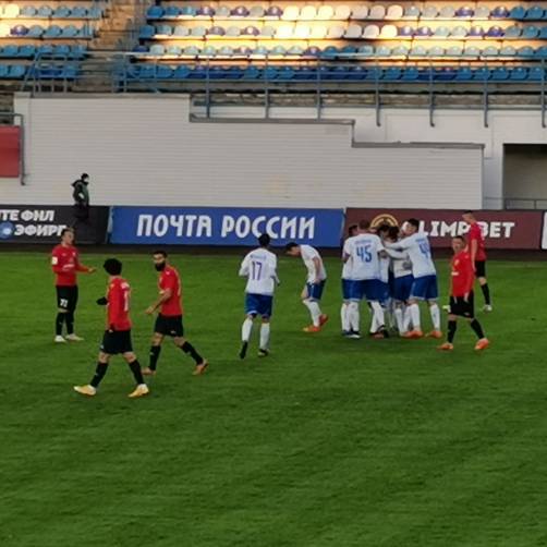 Брянское «Динамо» вышло вперед 2:1 в матче против «СКА-Хабаровск»