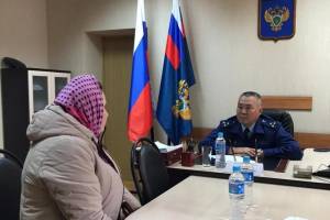 Зампрокурора области Шойсорон Доржиев выслушал жалобы жителей Выгоничей