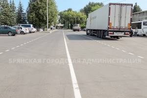 В Брянске за 13 млн рублей отремонтировали улицу Проектируемую