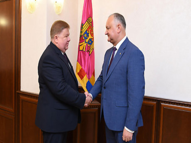 Заместитель губернатора Брянщины встретился с президентом Молдавии