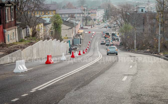 В Брянске на ремонтируемом участке улицы Горького заменят освещение