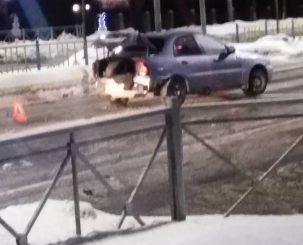 В Брянске легковушки попали в аварию на Станке Димитрова