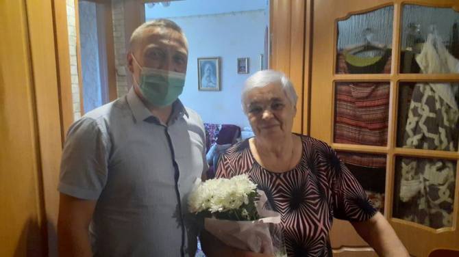 В Брянске отметила 80-летие мать погибшего в Афганистане воина Мария Пасечкина