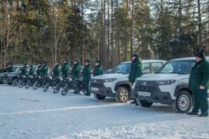 Брянская лесопожарная служба получила 5 автомобилей и 7 мотоциклов