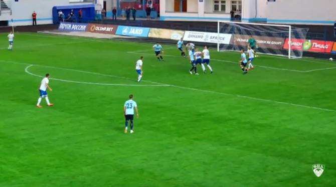 Брянское «Динамо» обыграло «Нижний Новгород» 1:0 в матче ФНЛ