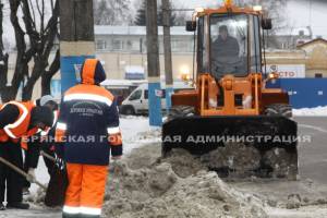 За сутки с улиц Брянска вывезли 4 875 тонн снега