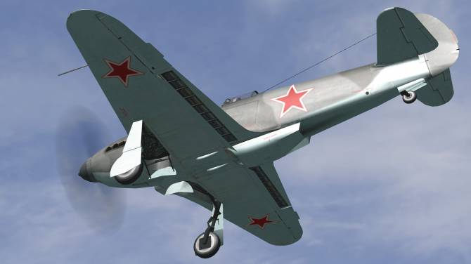 В Брянске на стеле героям-летчиками установили копию самолета «Як-3»