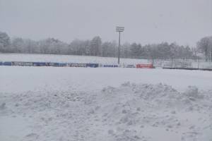 Из-за снегопада на Ставрополье отменили матч брянского «Динамо» 