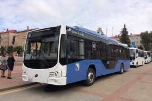 В Брянске представили современный троллейбус «Авангард» 