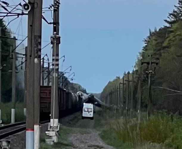 Под Брянском восстановили движение поездов после подрыва железной дороги