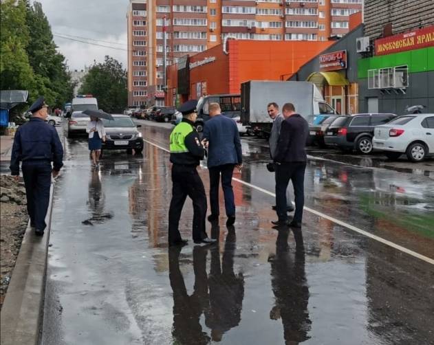 В Брянске отремонтировали дорогу в переулке Гончарова