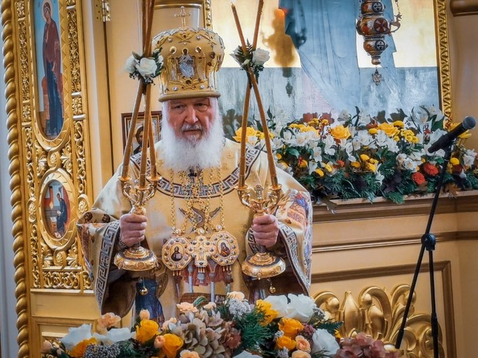 Патриарх Кирилл вручил орден губернатору Брянской области