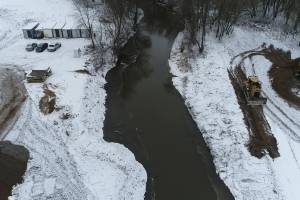 В Брянске оборудуют съезд с защитной дамбы к озеру Мутному