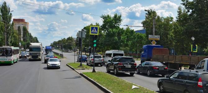 В Брянске заглючил светофор на проспекте Московском