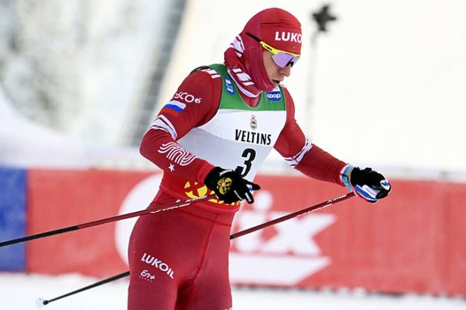 Брянский лыжник Большунов стал третьим на этапе Кубка мира