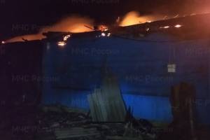 Под Почепом в посёлке Усошки сгорел жилой дом