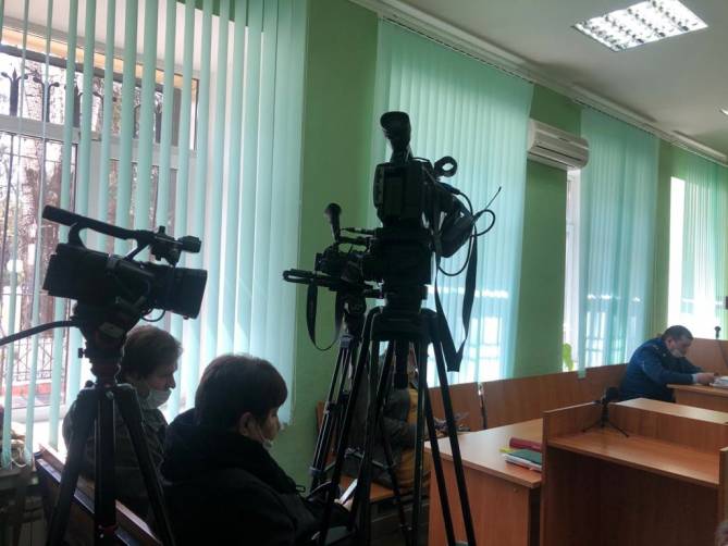 Рекордное количество журналистов пришло на процесс по делу Гинькина