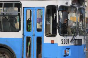 В Брянске возобновили движение троллейбусов №6,12 и 14 по Объездной