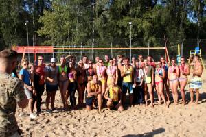 В Брянске прошёл международный турнир по пляжному волейболу