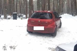 На брянской трассе поймали пьяного водителя Peugeot