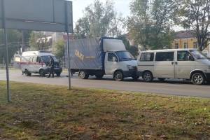 В Брянске скорая помощь попала в массовое ДТП возле «Европы»