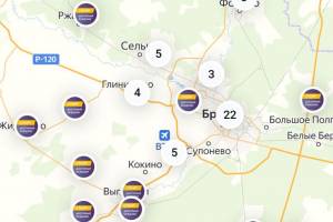 В Брянской области появилась интерактивная карта спортивных объектов