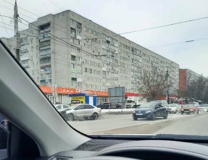 В Брянске на «Электронике» столкнулись две легковушки