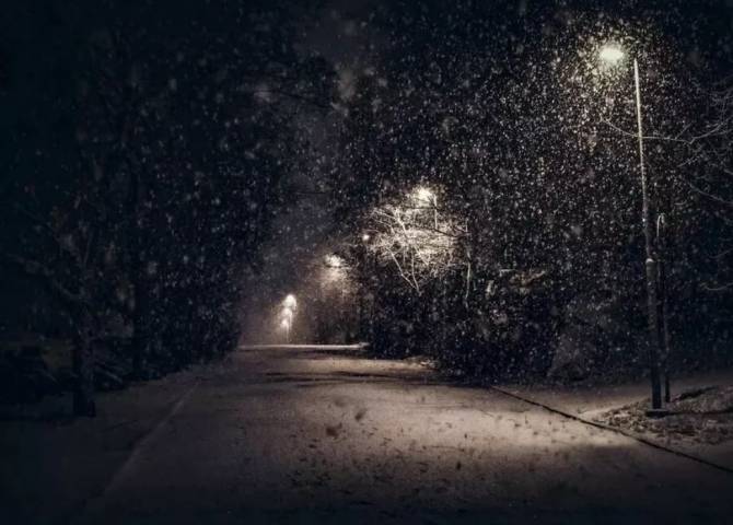 Снег в Брянске не прекратится до утра