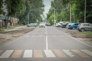 В Брянске завершился капремонт улицы Куйбышева