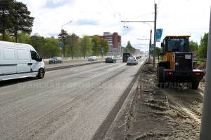 В Брянске набирает обороты ремонт проспекта Московского